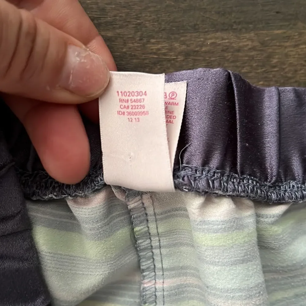 Victorias Secret vintage second skin feel Striped Sz-Med - Picture 8 of 10
